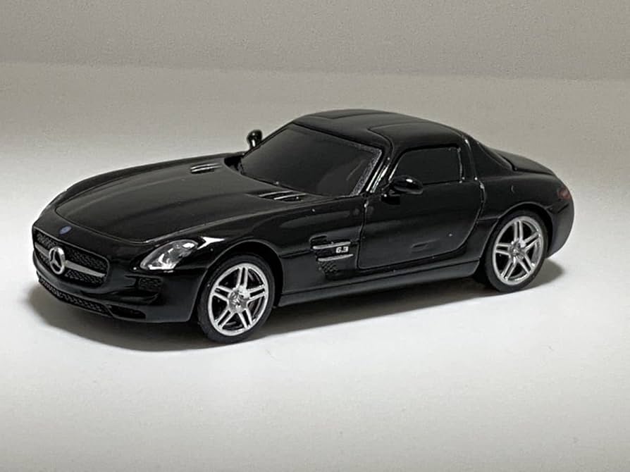 ミニカー Mercedes-Benz SLS AMG Roadster MERCEDES-BENZ SLS AMG BLACK SERIES MATTE BLUE 1/64 BY TARMAC